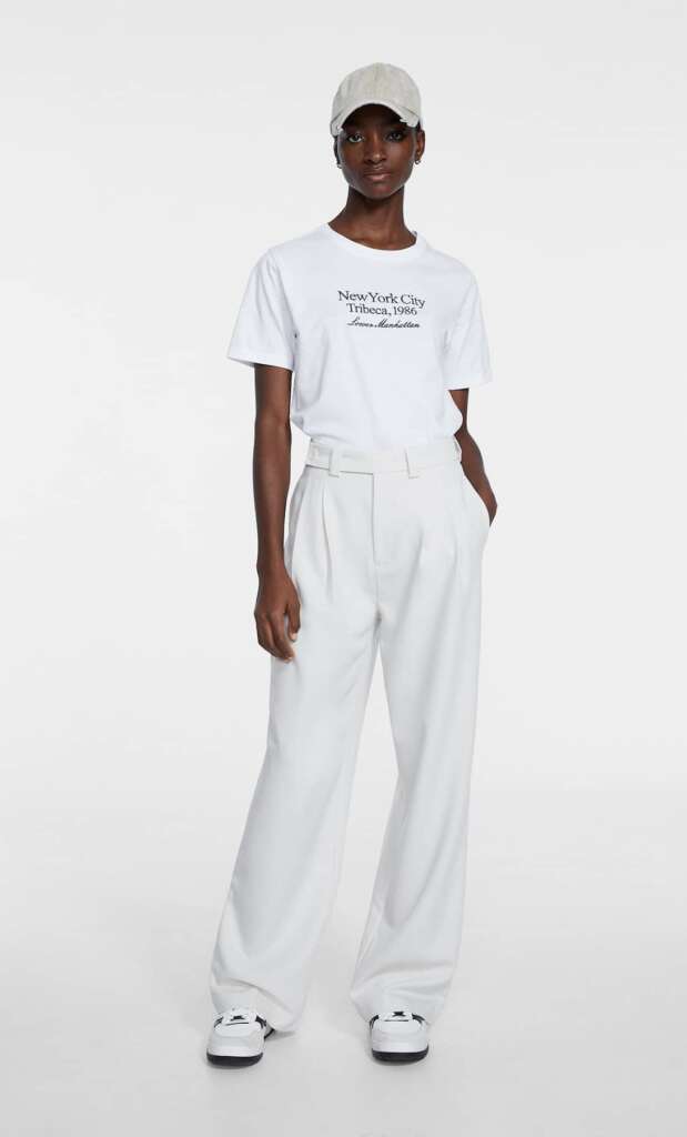 pantalon de vestir stradivarius