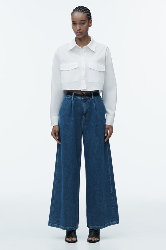 pantalón palazzo Zara