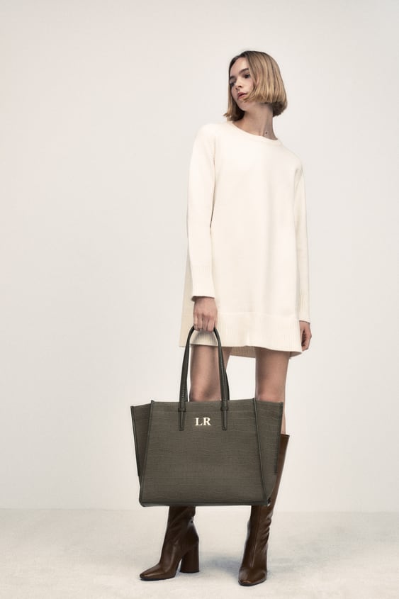 bolso shopper personalizable Zara