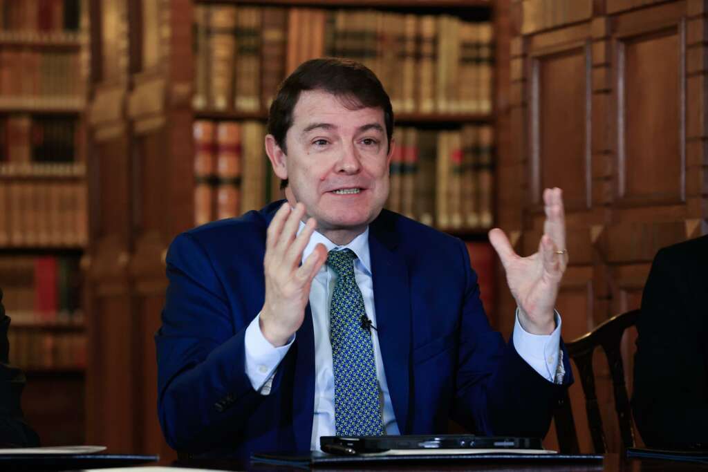 El presidente de la Junta de Castilla y León, Alfonso Fernández Mañueco, en una imagen de archivo. EFE/ Zipi Aragon