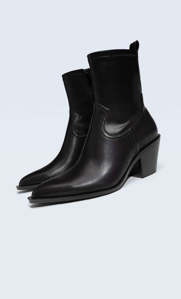 botas cowboy stradivarius