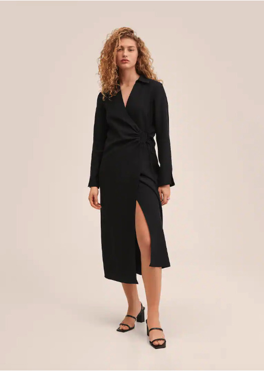 vestido camisero Mango Outlet