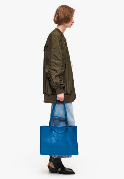 bolso shopper azul bimba y lola