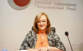 La presidenta de la AiReF, Cristina Herrero. EFE/Víctor Casado