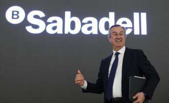 César González Bueno, consejero delegado de Banco Sabadell. EFE