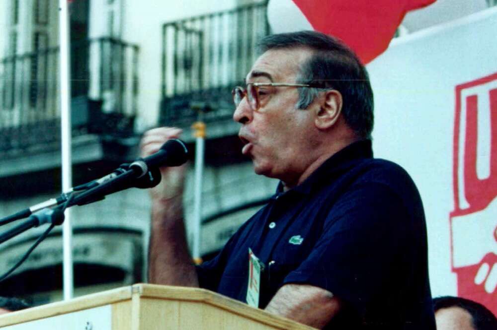Nicolás Redondo, secretario general de la UGT entre 1976 y 1994, en una imagen de archivo. Foto: UGT.