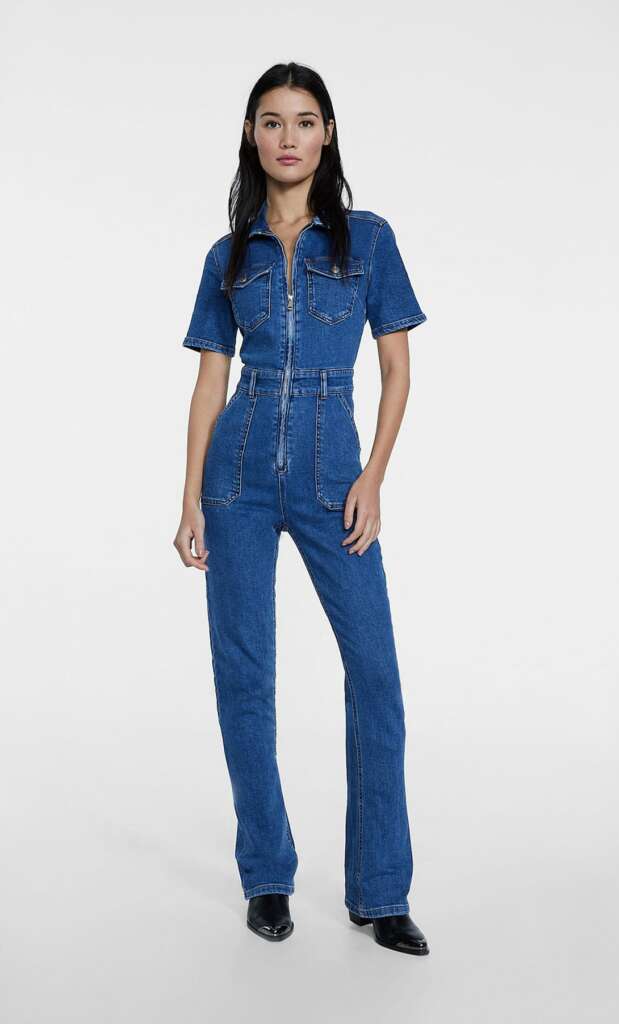 mono denim stradivarius