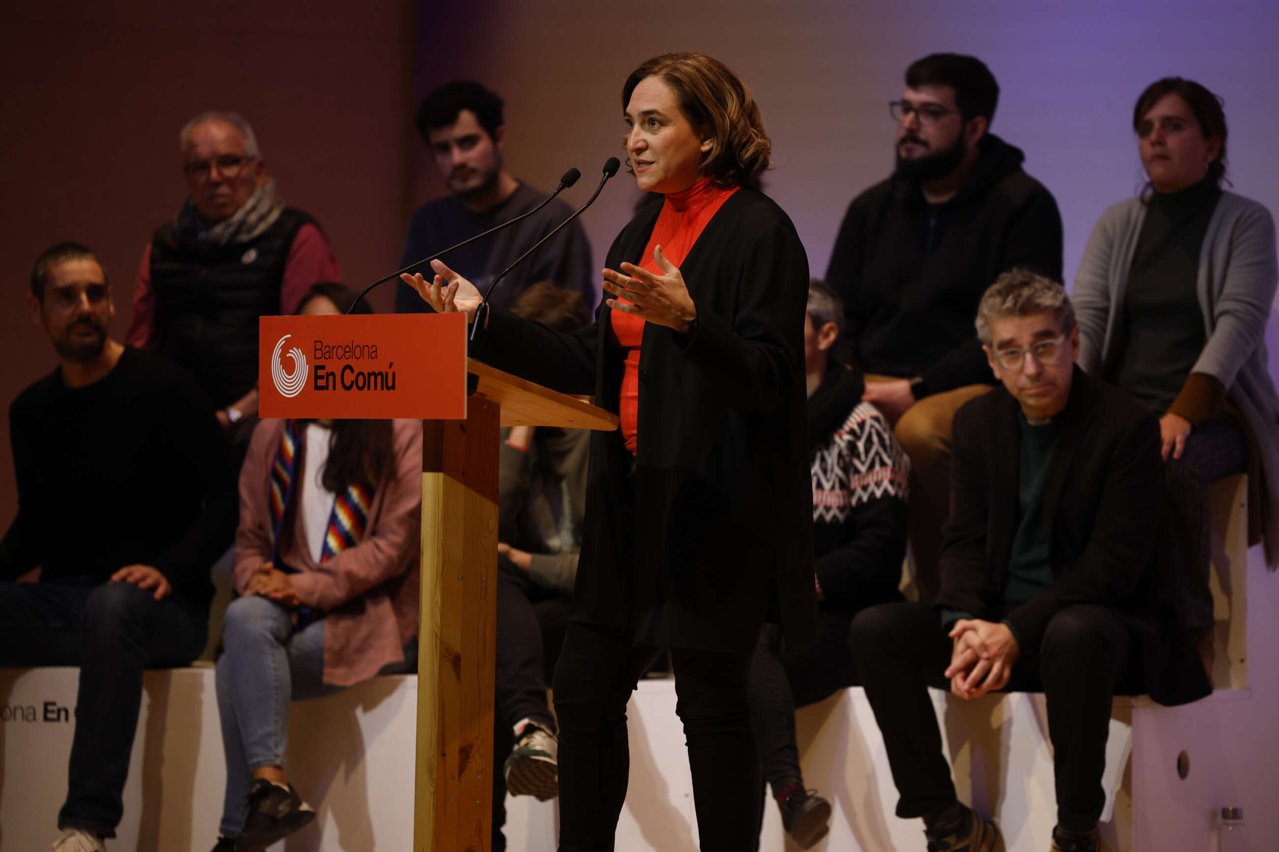 La alcaldesa de Barcelona y candidata a la reelección, Ada Colau. EFE/Alberto Estévez
