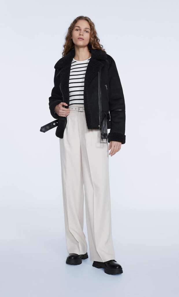 Cazadora doble faz Stradivarius