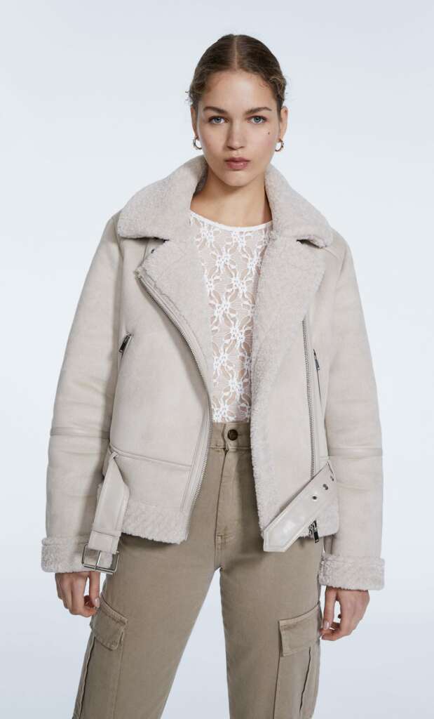 Cazadora doble faz Stradivarius
