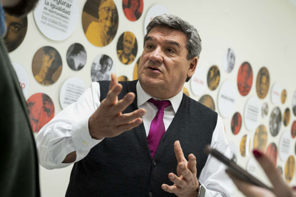 El ministro de Inclusión, Seguridad Social y Migraciones, José Luis Escrivá. EFE/Fernando Villar.