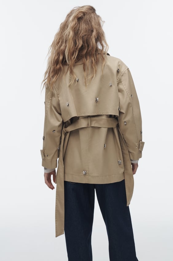 trench joya zara