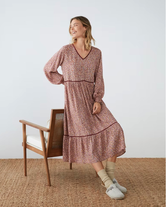 vestido boho El Corte Inglés