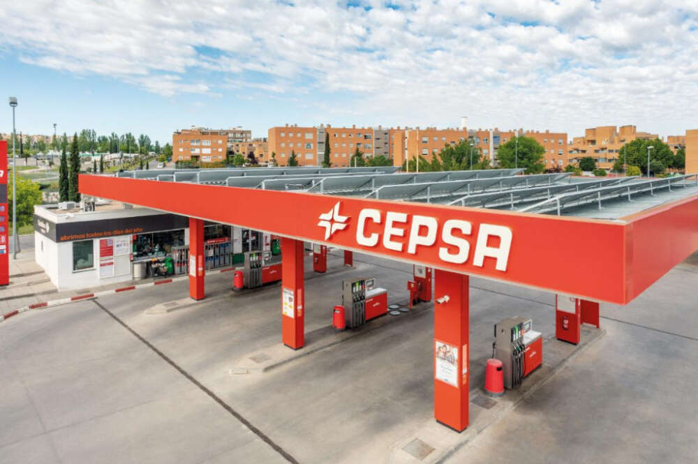 Una gasolinera de Cepsa. Foto: Cepsa.