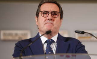 El presidente de la patronal CEOE, Antonio Garamendi. EFE/Jorge Zapata