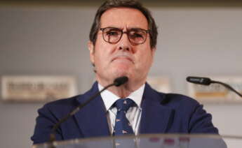El presidente de la patronal CEOE, Antonio Garamendi. EFE/Jorge Zapata