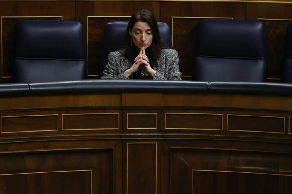 La ministra de Justicia, Pilar Llop, en una imagen de archivo en el Congreso. EFE/ J.C. Hidalgo