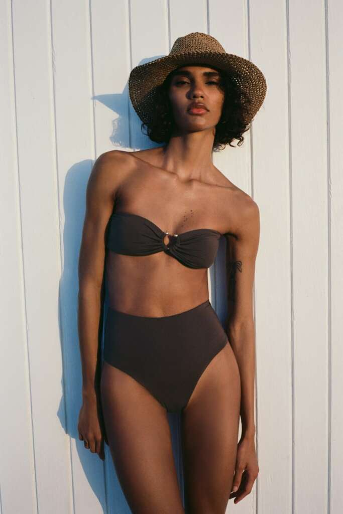 bikini bandeau Zara