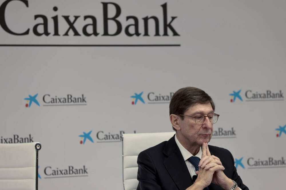 El presidente de CaixaBank, José Ignacio Goirigolzarri. EFE/Ana Escobar