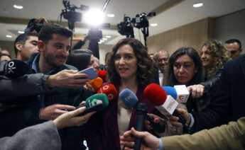 La presidenta de la Comunidad de Madrid, Isabel Díaz Ayuso. EFE/ Juan Carlos Hidalgo