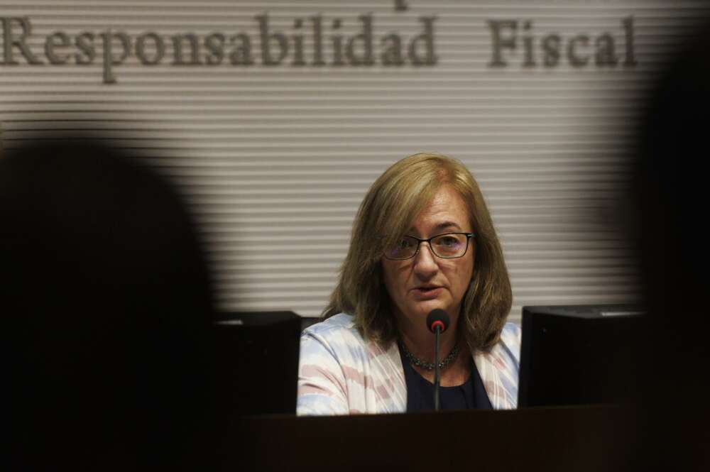 La presidenta de la AIReF, Cristina Herrero - Escrivá