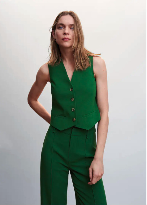 traje tres piezas mango