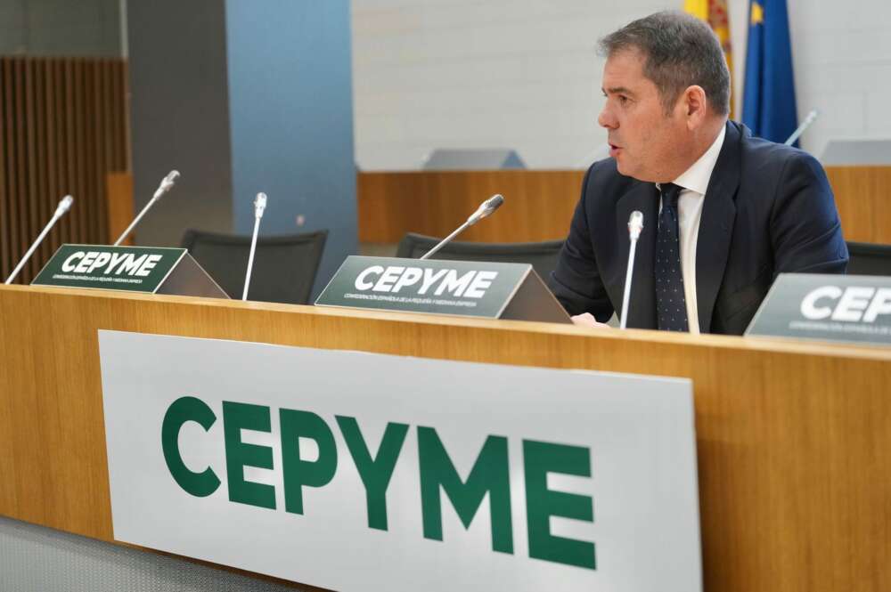 El presidente de Cepyme, Gerardo Cuerva. Foto: Cepyme.