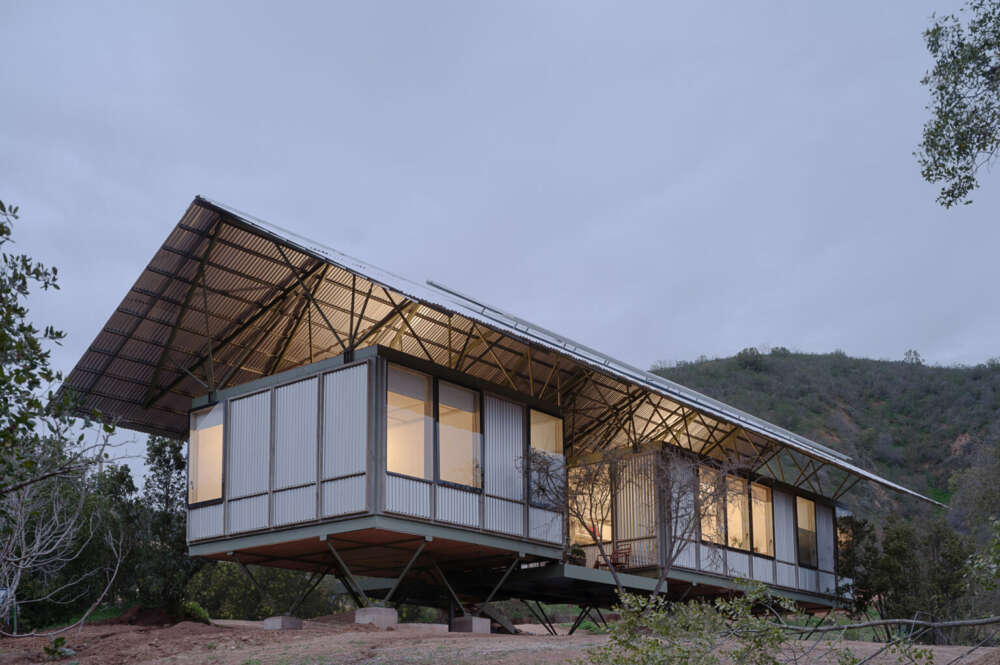 Prototipo Sistema Constructivo Industrializado. Foto: The Andes House.