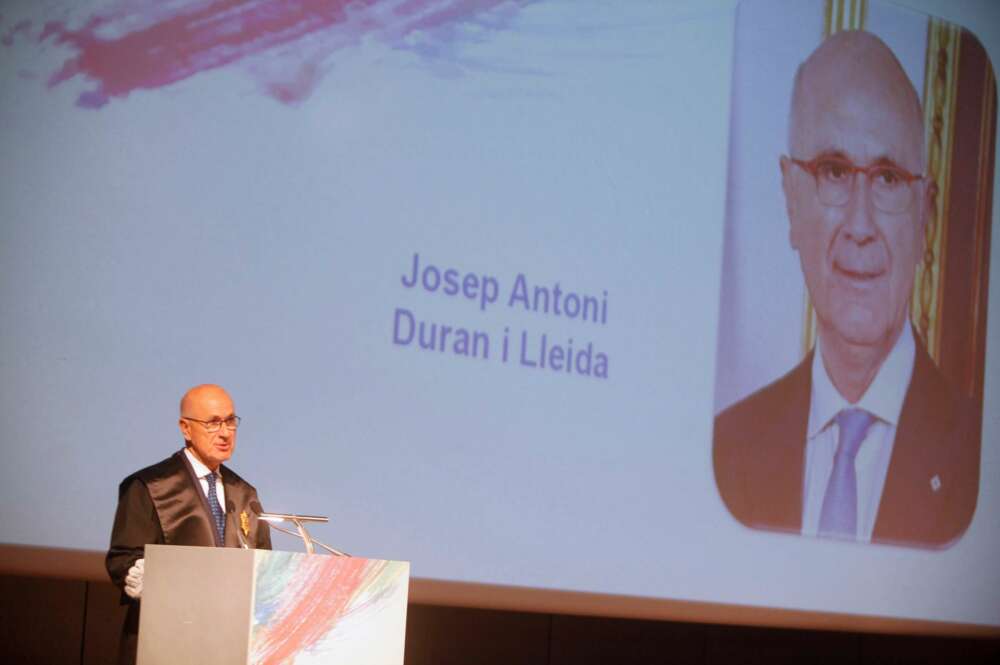 Antoni Durán i Lleida. EFE/ Cabalar