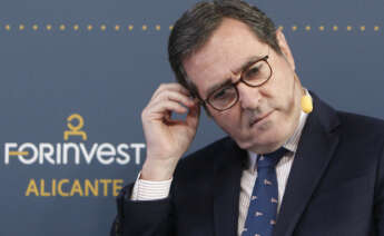 El presidente de la CEOE, Antonio Garamendi. EFE/ Morell
