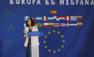 La presidenta de la Comunidad de Madrid, Isabel Díaz Ayuso. EFE/Juan Carlos Hidalgo