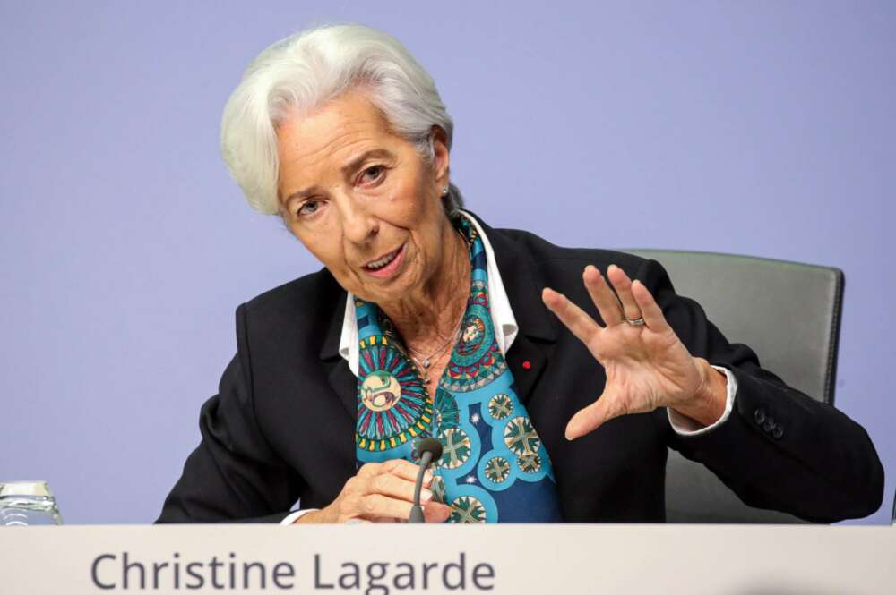 La presidenta del Banco Central Europeo (BCE), Christine Lagarde. Foto: EFE.
