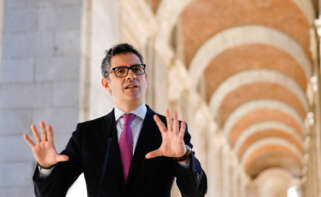 El ministro de la Presidencia, Relaciones con las Cortes y Memoria Democrática, Félix Bolaños. EFE/ Borja Sánchez Trillo