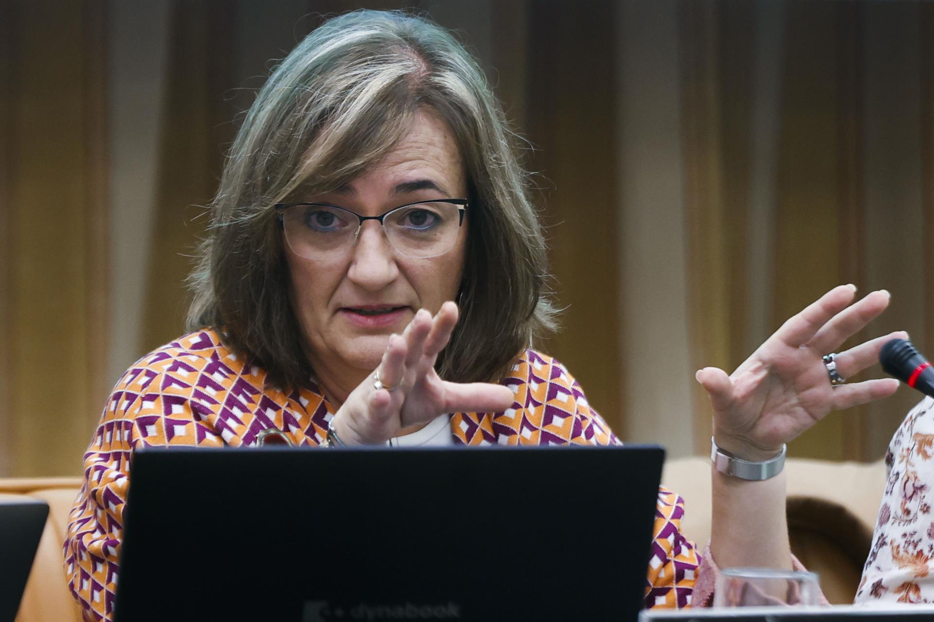 La presidenta de la Autoridad Independiente de Responsabilidad Fiscal (AIReF), Cristina Herrero Sánchez, en una imagen de archivo. EFE/ Javier Lizon