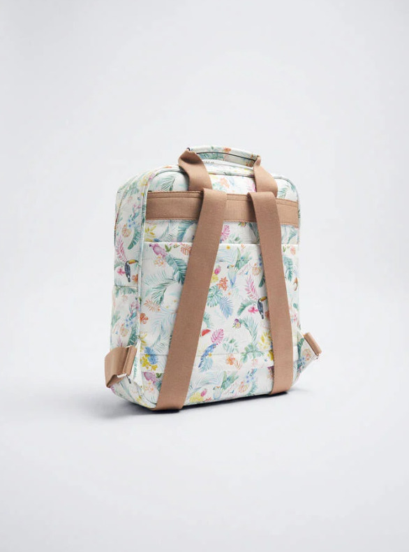 La mochila con estampado floral de Parfois