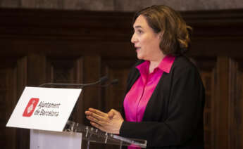 La alcaldesa de Barcelona, Ada Colau. EFE/Marta Pérez