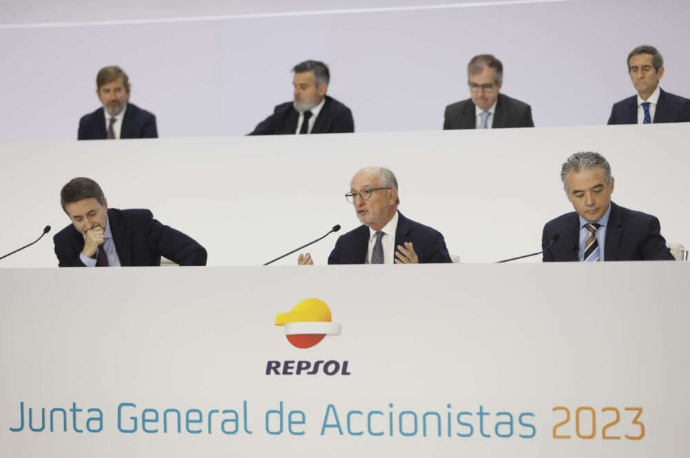 El presidente no ejecutivo de Repsol, Antonio Brufau. EFE/Mariscal