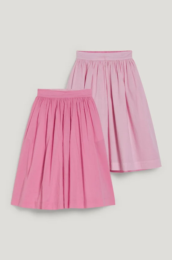 La falda reversible para niñas ahora rebajada en C&A