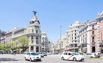 Calles de Madrid, en una foto de archivo.