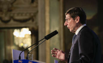 MADRID, 14/06/2023.- El presidente de CaixaBank, José Ignacio Goirigolzarri participa este miércoles en el Foro de la Nueva Economía en Casino Gran Círculo de Madrid. EFE/ Zipi