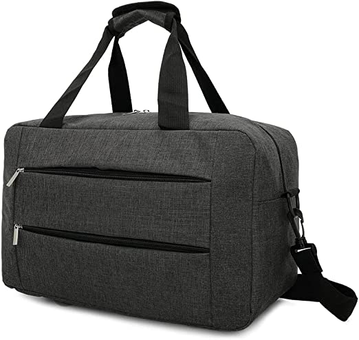 Bolsa de viaje gris oscuro de Amazon