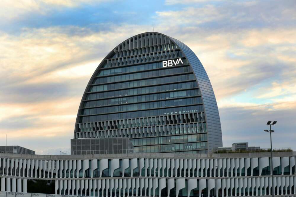 Sede de BBVA en Madrid. BBVA