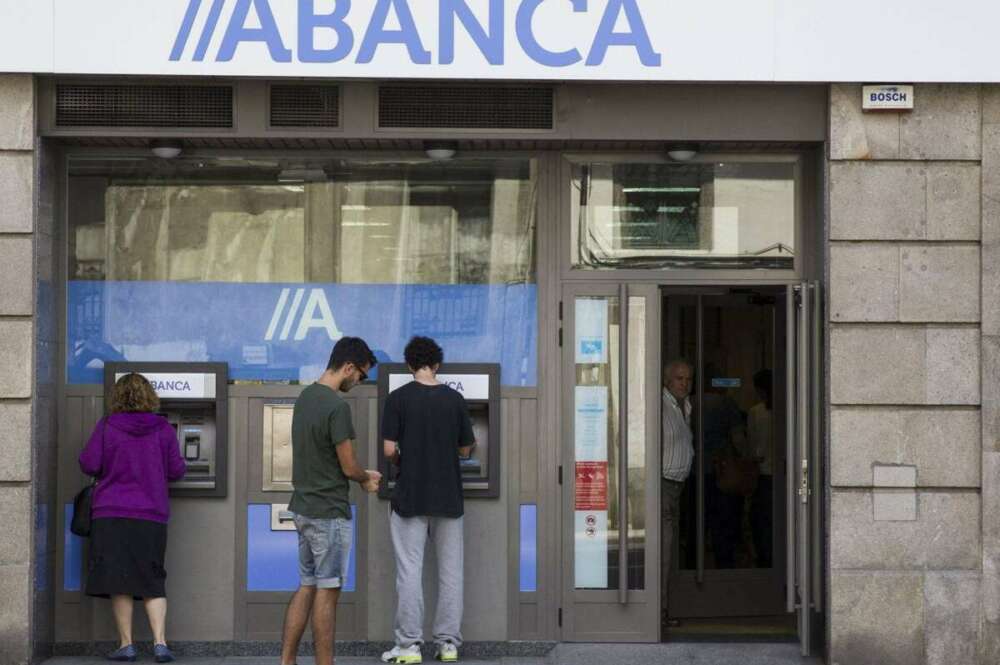 Una oficina de Abanca