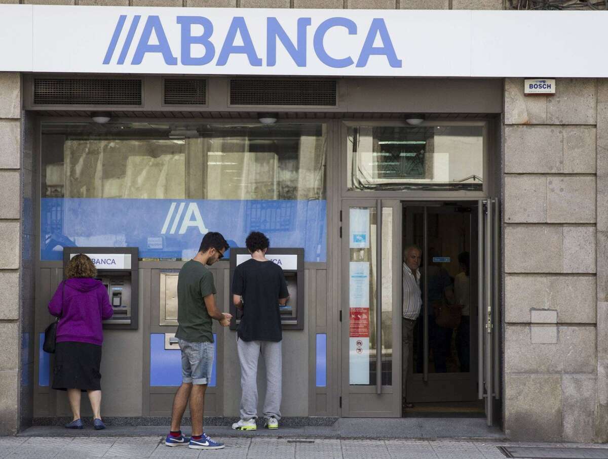 Una oficina de Abanca