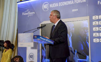 El consejero delegado de Indra, José Vicente de los Mozo. EFE/ Nahia Peciña