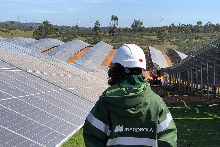 Planta fotovoltaica de Iberdrola. Foto: Iberdrola