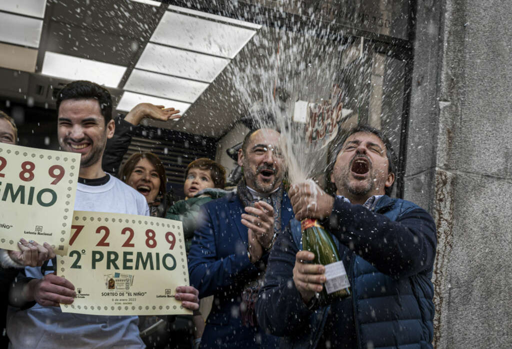 El premio del Gordo de la lotería de Navidad será de 4 millones de euros. Foto: EFE.