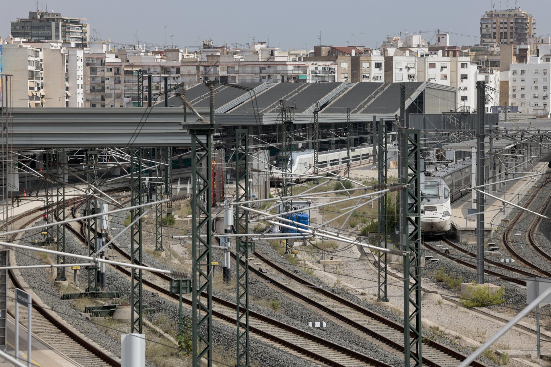 Vista general de una estación de tren. EFE/Ana Escobar