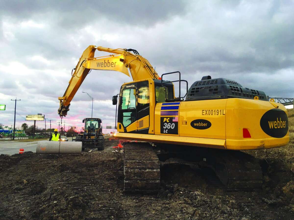 Obras de Webber, filial de Ferovial. Foto de Ferrovial