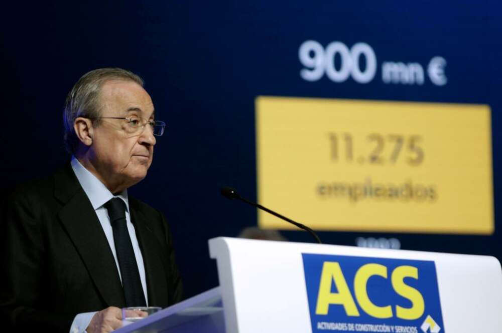 Florentino Pérez, presidente de ACS